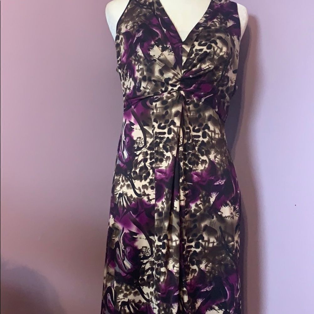 Muse pleat front dress